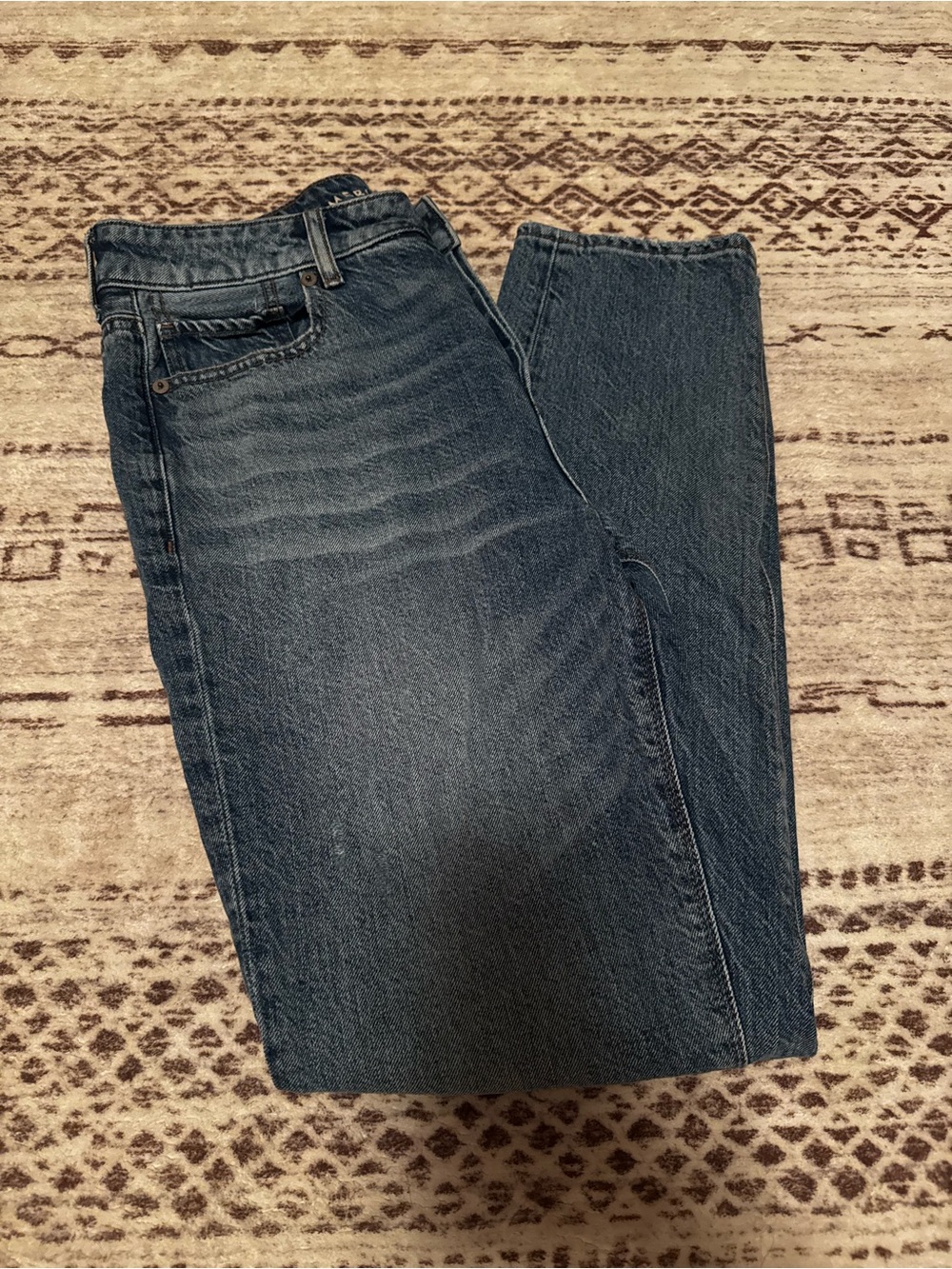 American Eagle Outfitters Woman’s TomGirl Blue Jeans Size 4 R